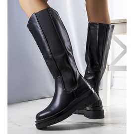 Black Koskik insulated boots 1
