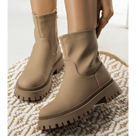 Basil brown insulated boots 1