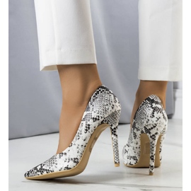 Ephrem white high heels 1