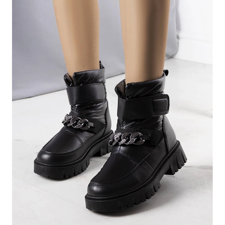 Ephraim chain black snow boots 1 Ephraim chain black snow boots 1