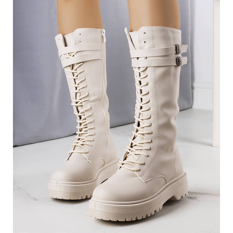 BM Beige high boots from Christopher 1