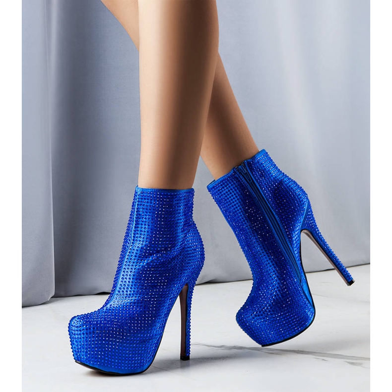 BM Blue high heel boots from Tatiana 1