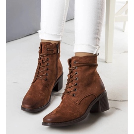 Brown Sanlow boots 1
