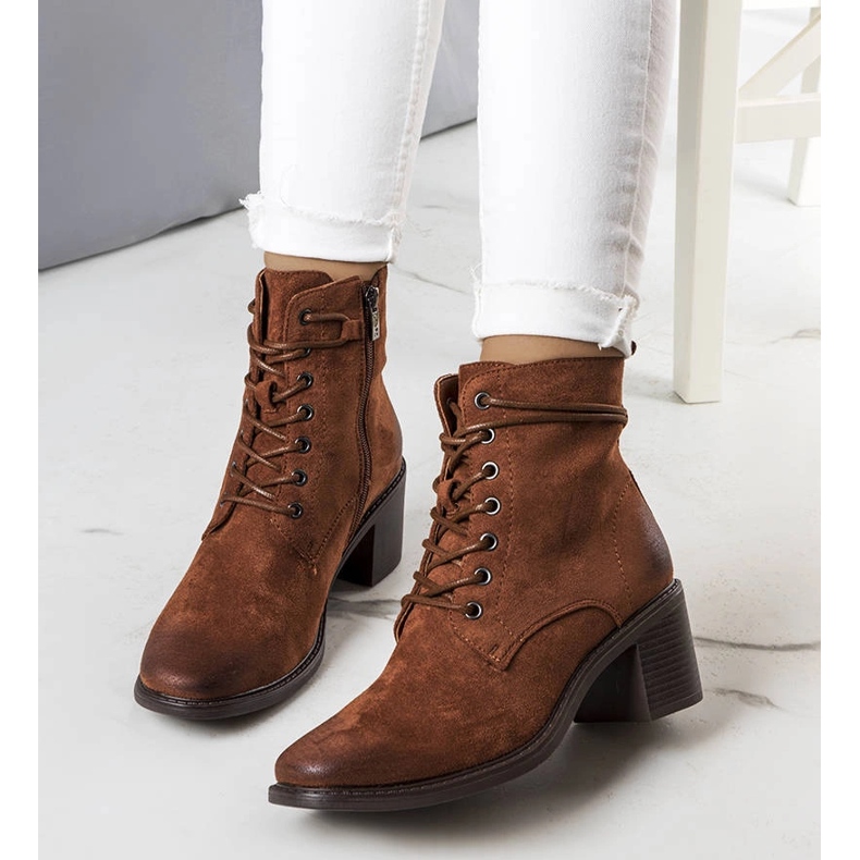 Brown Sanlow boots 1