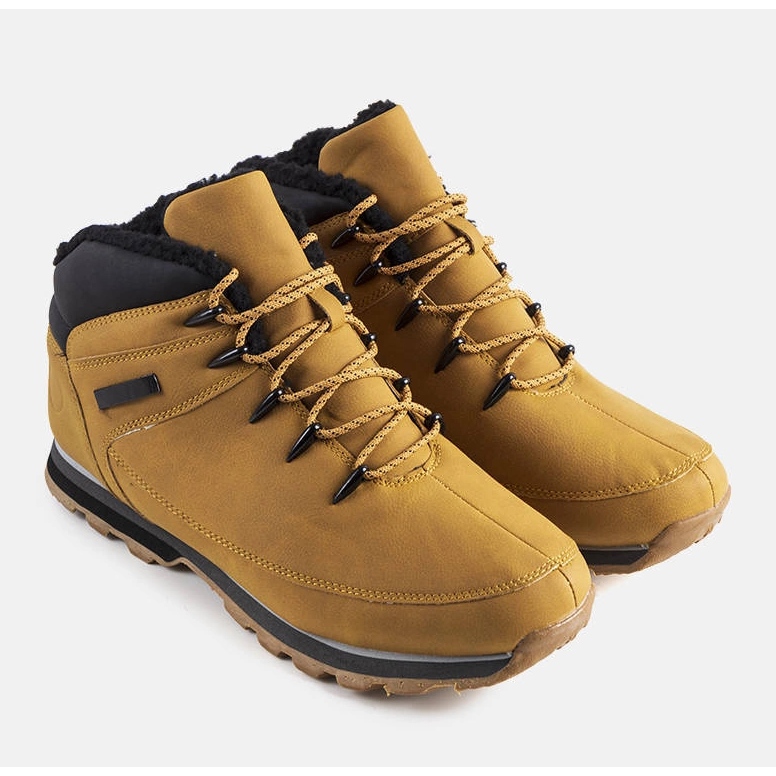 Jemma camel insulated boots black 1