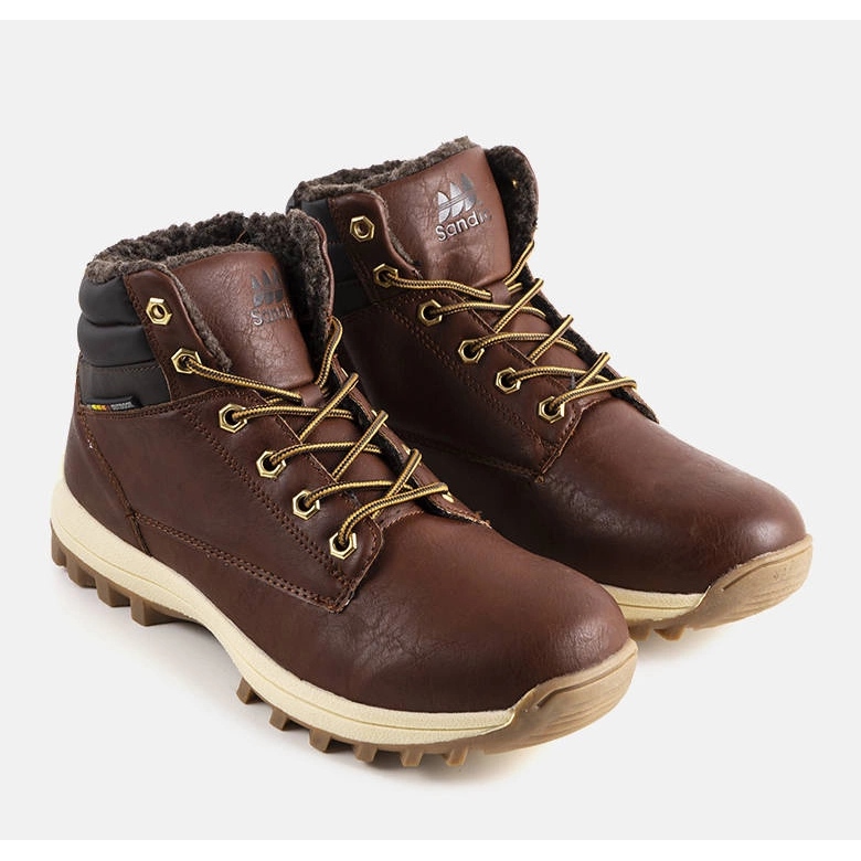 Brown insulated boots from Veda 1