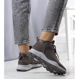 Women's gray insulated boots from Adleri grey 1 Women's gray insulated boots from Adleri grey 1