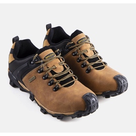 Brown insulated boots from Bamroks beige 1