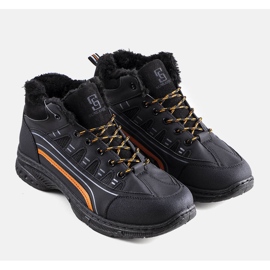 Fusters men's black insulated trekking boots 1