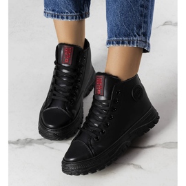 Black insulated sneakers Big Star GG274537 906 1
