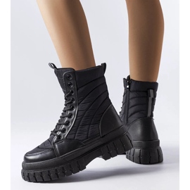 Collin black insulated snow boots 1