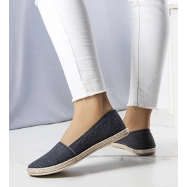 Women's black Amiral espadrilles 1 Women's black Amiral espadrilles 1