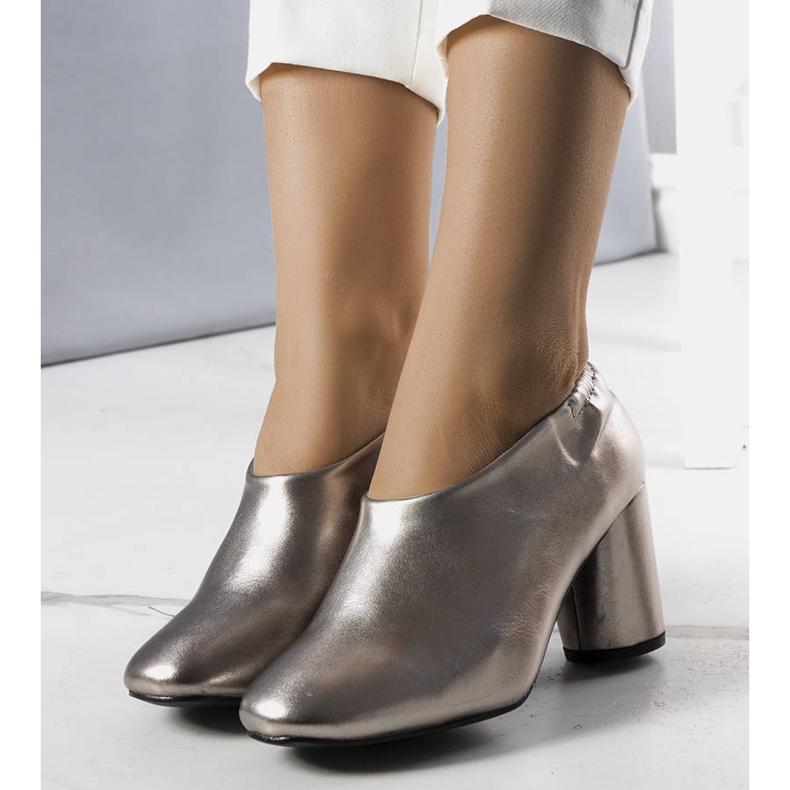 BM Silver ankle boots from Tadeo 2