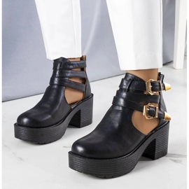 Black ankle boots from Nellie 1