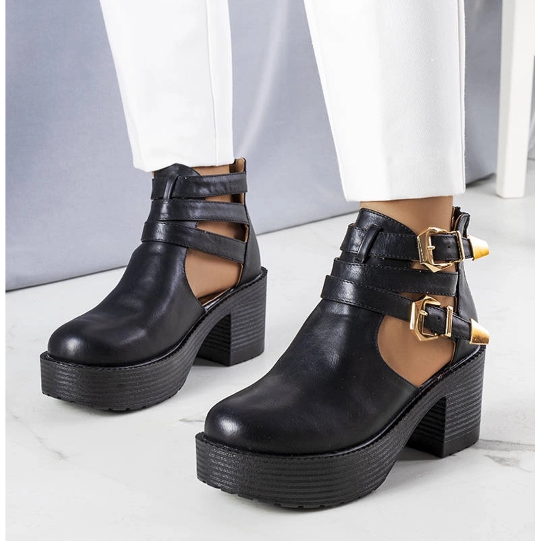 Black ankle boots from Nellie 1