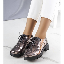 Metallic black shoes from Myra 1