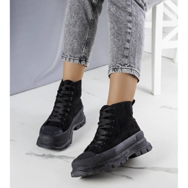 BM Black platform sneakers from Gertrude 1