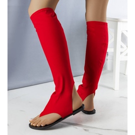 Red flip-flops from Irma 1