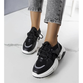 Peggy black sock sneakers 1