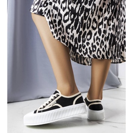 PA1 Black platform sneakers from Connie 1