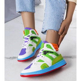 Green sneakers from Marjorie white 1