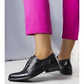 BM Black openwork brogues with studs from Erin 2