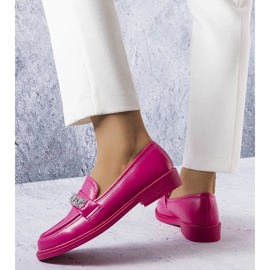 Pink loafers with rhinestones from Colette 1