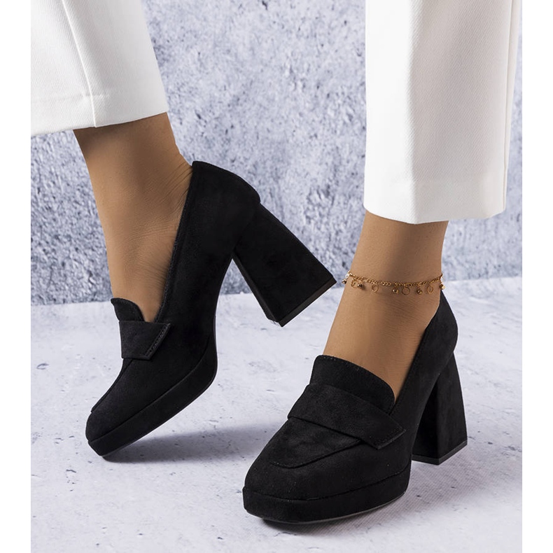 Vinceza Black high heels from Vincez 1