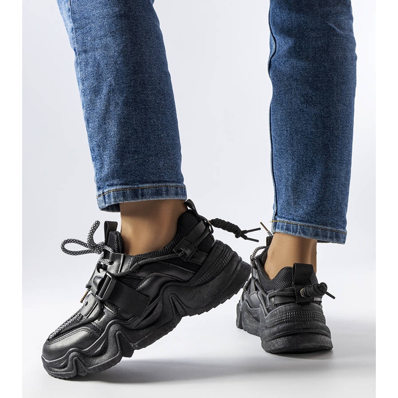 BM Black glamorous sneakers from Desforges 1