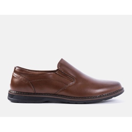 Men's brown Querry slip-on shoes 1