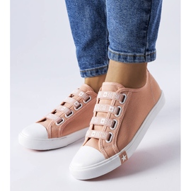 Pink slip-on sneakers from Big Star HH274096 1