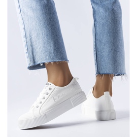 Lee Cooper LCW-23-31-1806L white sneakers 1