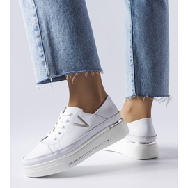 Vinceza Vincez white light sneakers 2