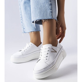 Vinceza Vincez white light sneakers 1