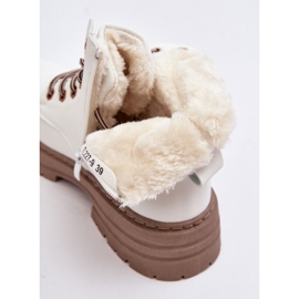 Women's Fur-lined Trappers, White Fenan 2