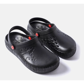 Big Star II175001 black slippers 1