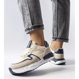 Lothair beige sports sneakers 1