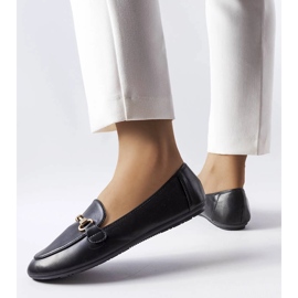 Black decorative loafers from Lejeune 1