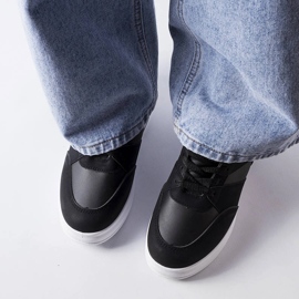 CinqMars black wedge sneakers 2 CinqMars black wedge sneakers 2