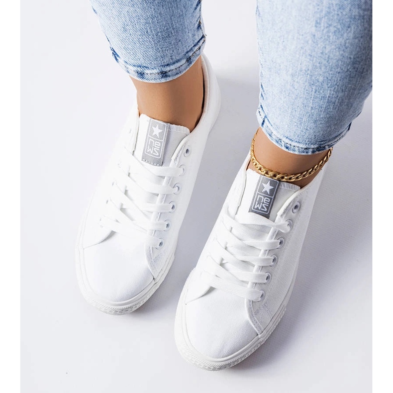 Evento Ancelote white classic sneakers 1