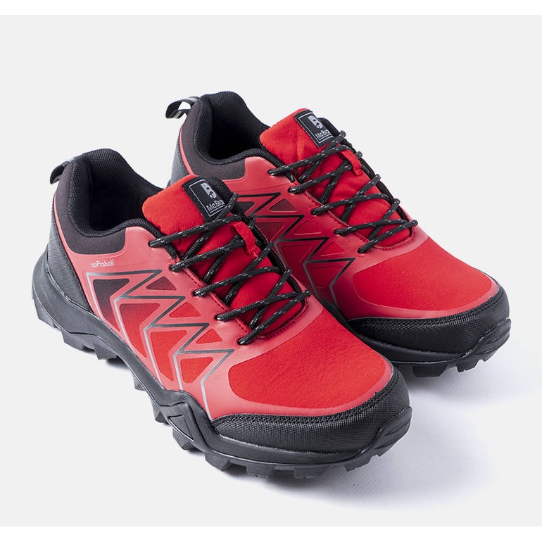 Delmare red trekking boots 1