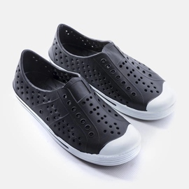 Peppin kids' black pool sliders 1