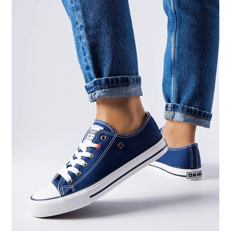 Navy classic sneakers Big Star T274021403 blue 1 Navy classic sneakers Big Star T274021403 blue 1