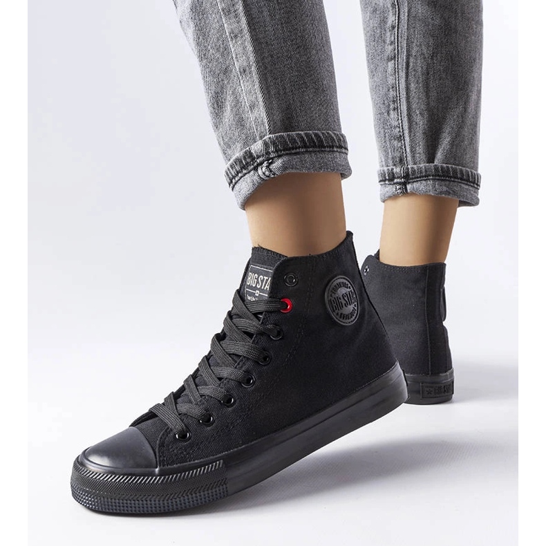 Black ankle boots Big Star T274033 1