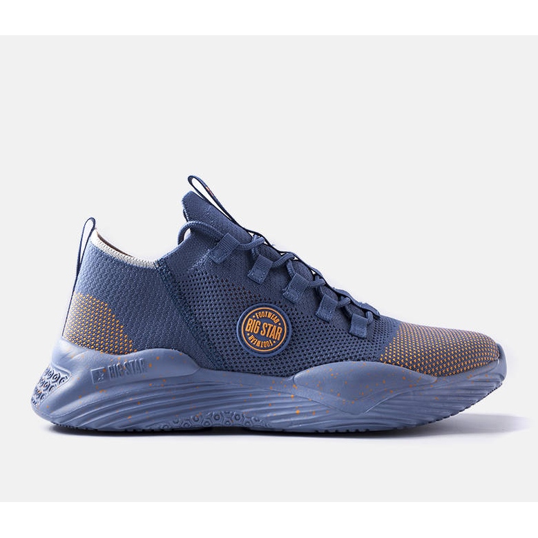 Men's blue Big Star sneakers LL174280 1