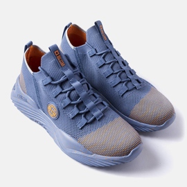 Men's blue Big Star sneakers LL174280 2 Men's blue Big Star sneakers LL174280 2