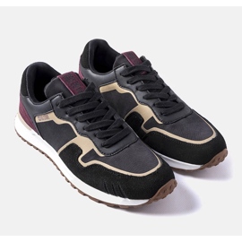 Big Star LL174125 black suede sneakers 1 Big Star LL174125 black suede sneakers 1