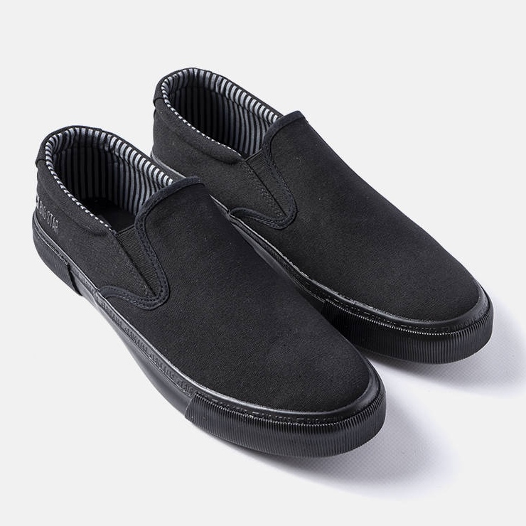 Big Star LL1742066 black slip-on sneakers 1