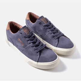 Big Star LL174011 men's navy blue sneakers 1