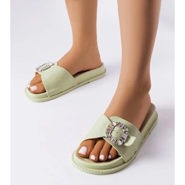 Green slides decorated with Griegsvei zircons 1